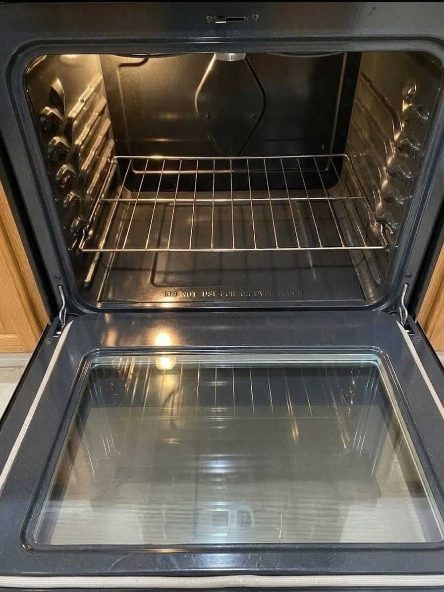 After cleaning