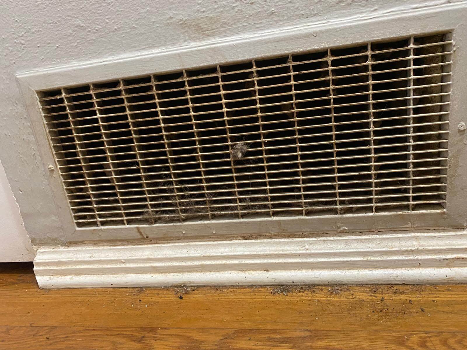 Before cleaning